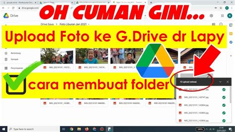 Cara Masukan Foto Ke Google Drive